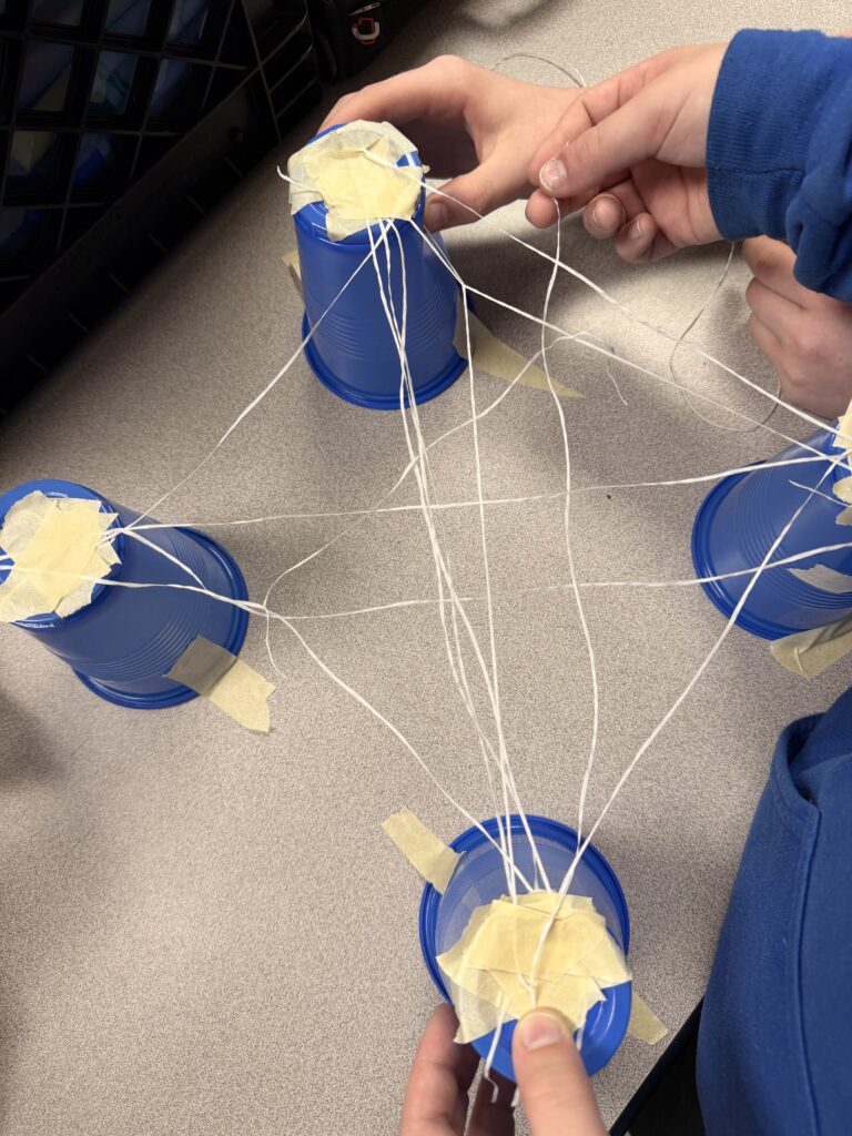 4-H spider web lesson